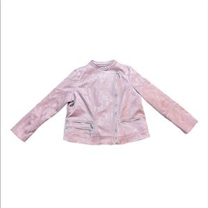 -NWT- Evri pink suede jacket.  T31